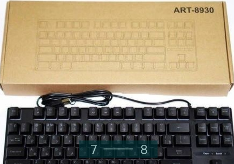 Клавиатура Механическая KEYBOARD Intro DX750 Киев - изображение 2