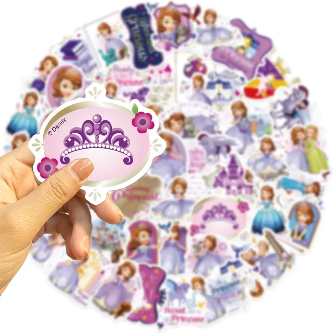 Набір вінілових наклейок Disney Princess Принцеса DSN-034 Запоріжжя - фото 3