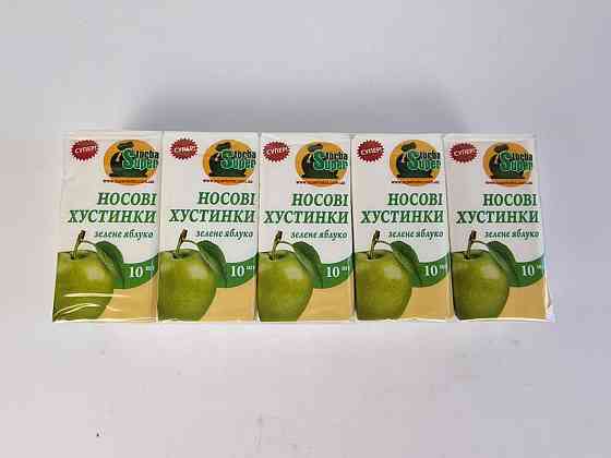 Паперовий носовичок Супер Торба яблуко (10 шт) Харків
