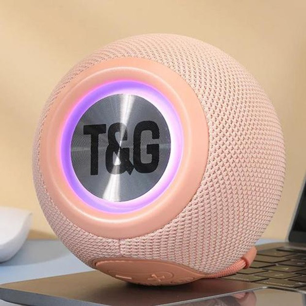 Колонка з rgb світломузикою TG337, Колонка для вечірок з ду Bluetooth бюджетна PI-95 Львів - фото 4