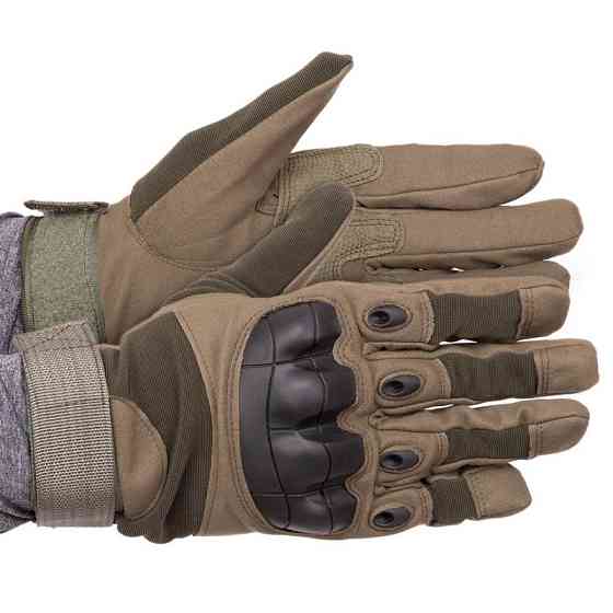 Тактичні рукавиці T-Gloves розмір L олива Коломия