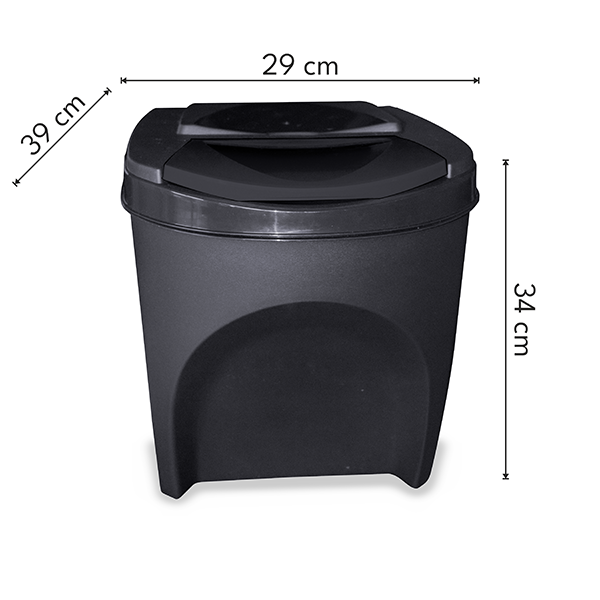 Набір контейнерів для сортування відходів Noveen GSB254 Одеса - фото 2