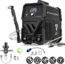 Сварочный апарат Przecinarka plazmowa STAHLWERK CUT 60 P Digital 60 A 20 mm głębokość cięcia THC Киев - изображение 1