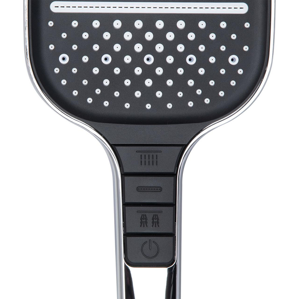 Лійка для ручного душу Qtap Rucni 130x130 мм QTRUC125CRM45956 Chrome Київ - фото 4