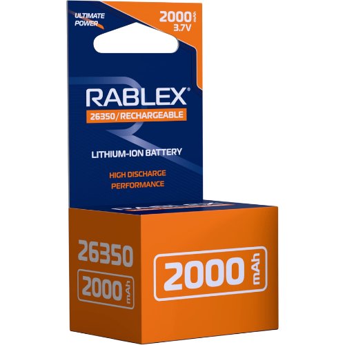Акумулятор Rablex 26350, 2000 mAh Li-ION 3.7v Дніпро