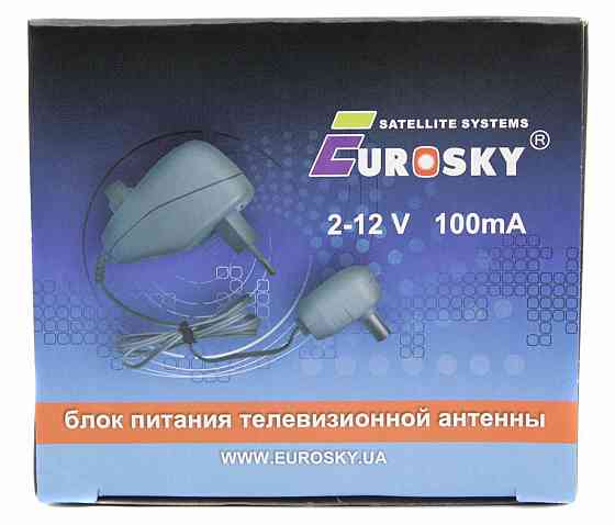 Блок живлення для польської антени з регулятором Eurosky "В коробці" Дніпро