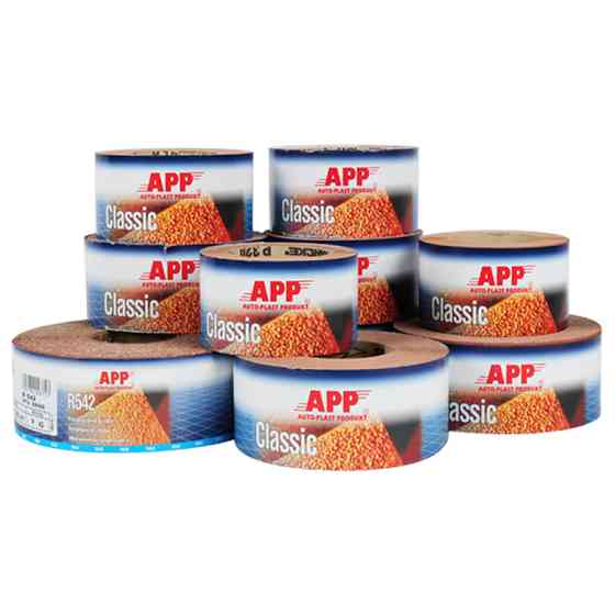 Наждачний папір в рулоні "Ersta" P120 115мм х 25м коричневий APP, 40R0120 Вінниця