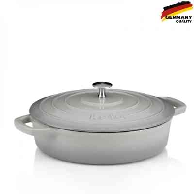 Сотейник Kela Calido Cover 28 см 3,2 л Grey (12611) Винница