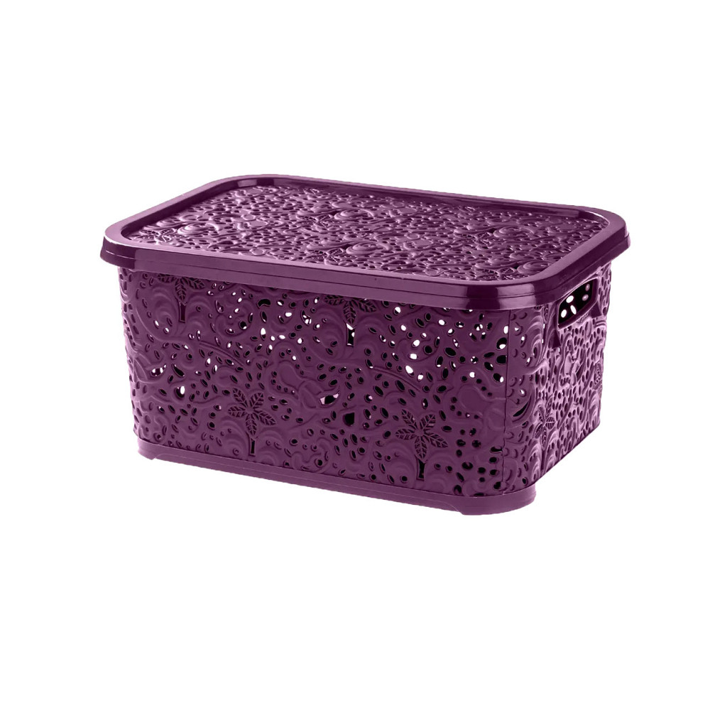 Корзинка с крышкой 