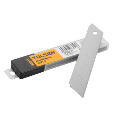 Лезвие Tolsen сегментные 18 мм 10 шт (30011) Винница - изображение 1