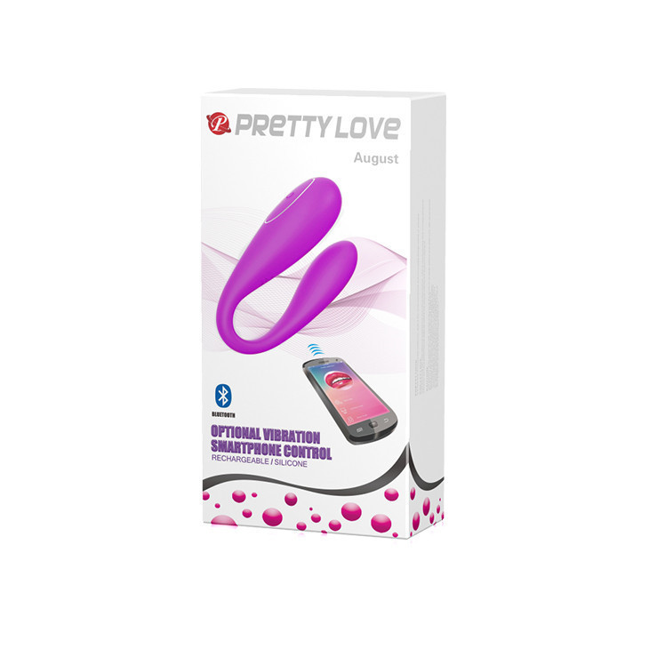 Вібратор - Pretty Love August Stimulator Purple (App) Sex Aura Київ - фото 9