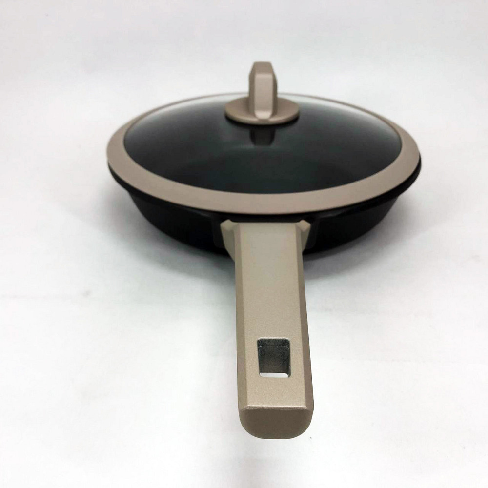 Литая сковорода с антипригарным покрытием, Сковорода с атипригарным покрытием, Практичная сковородка FU-68 Львов - изображение 11