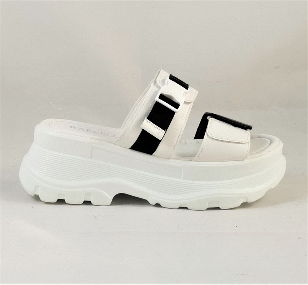 Шлёпанцы Тапочки Белые на Танкетке Женские на Платформе (размеры: 38,39,40,41) - 30-2 Днепр - изображение 5