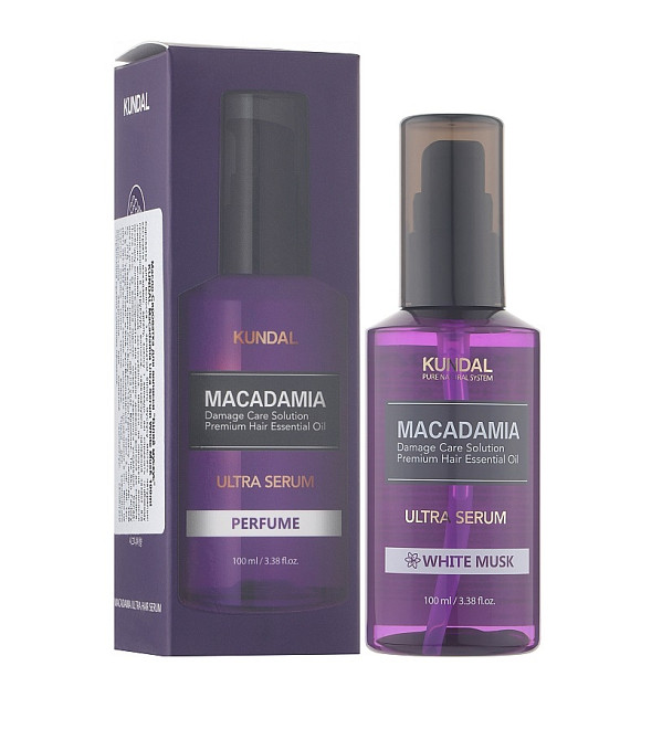 Сироватка для волосся Macadamia Ultra Hair Serum White Musk Kundal 100 мл Київ - фото 2