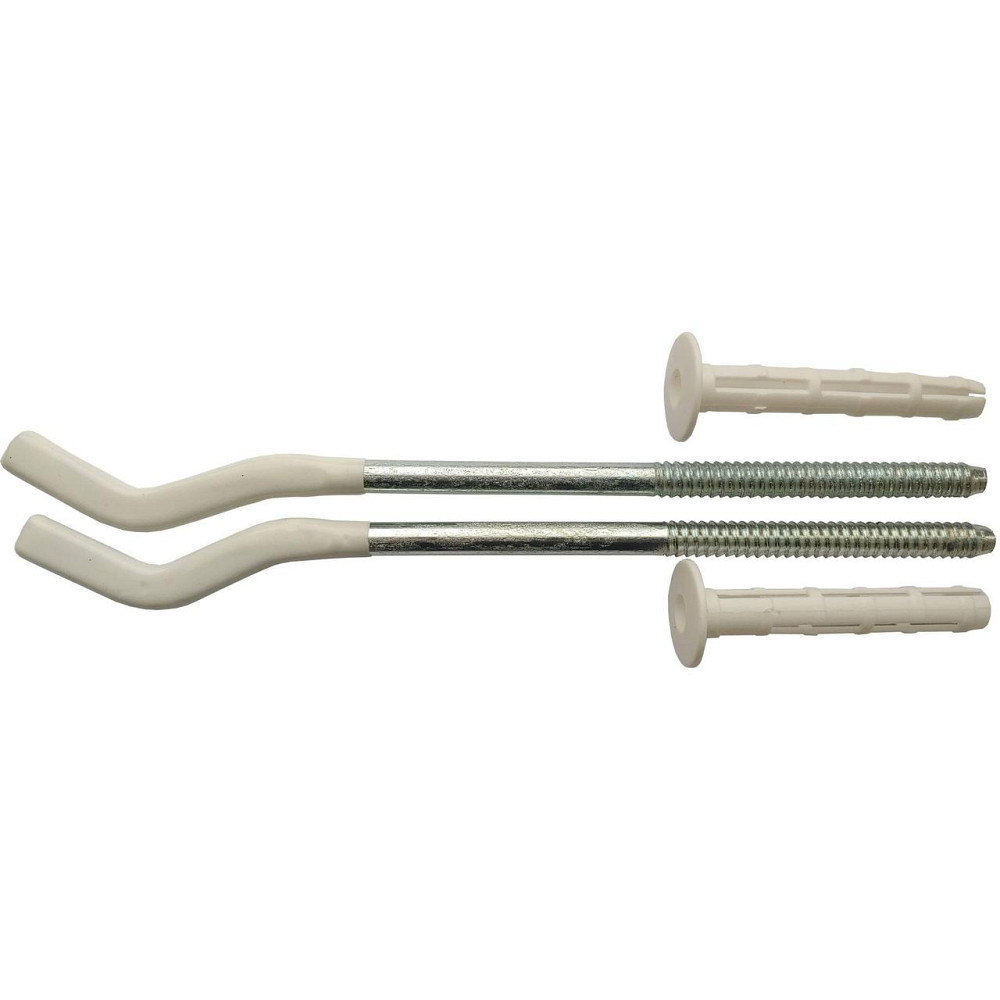 Комплект кронштейнів радіатора CRISTAL NS-1016 штирьковий прорезинений з дюбелем Ø9х245мм (пар.4од.) (000022828) Київ - фото 1