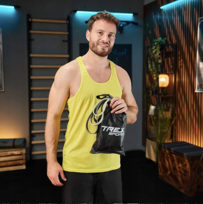 Набір резинок для фітнесу Trex Sport TX-004PB 4в1 2-41кг Киев - изображение 5