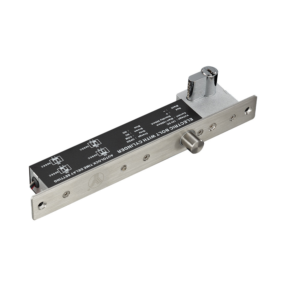 Електроригельний замок Yli Electronic YB-600B (LED) врізний для системи контролю доступу Киев - изображение 4