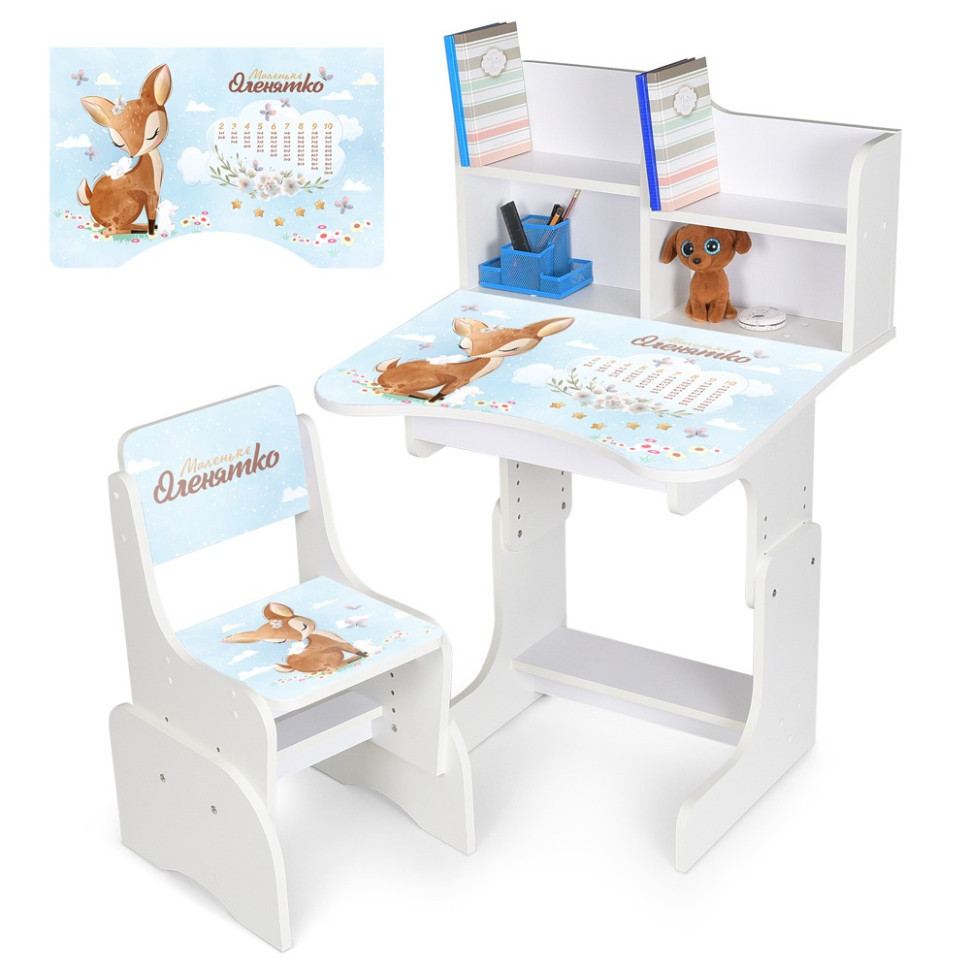 Детская Парта N 2071-16-1 дерево, со стульчиком Винница - изображение 1
