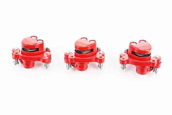 Гальмівна механічна система передня + задня в зборі, к-кт 6 деталей Киев