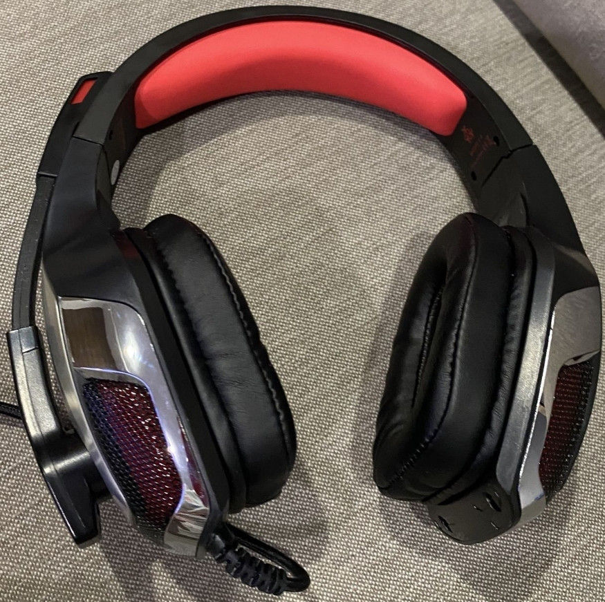 Игровая гарнитура Hunterspider Gaming V4 с LED подсветкой. Харьков - изображение 4