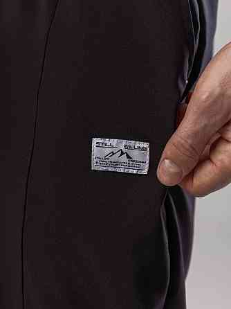 Черные джоггеры для мужчин. Мужские демисезонные легкие штаны джоггеры Pobedov Savaya Киев