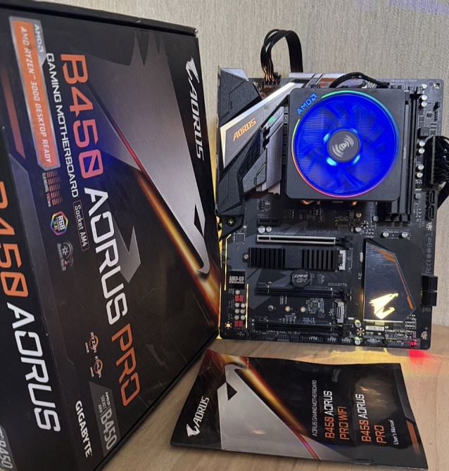Комплект Ryzen 7, 3800X + AORUS Pro B450 Киев - изображение 3