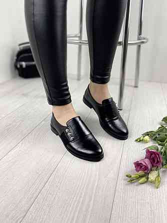 MILLI GOLD Туфлі жіночі MILLI GOLD 359-1705 чорні (весна-осінь, шкіра натуральна) (3307) Коломия