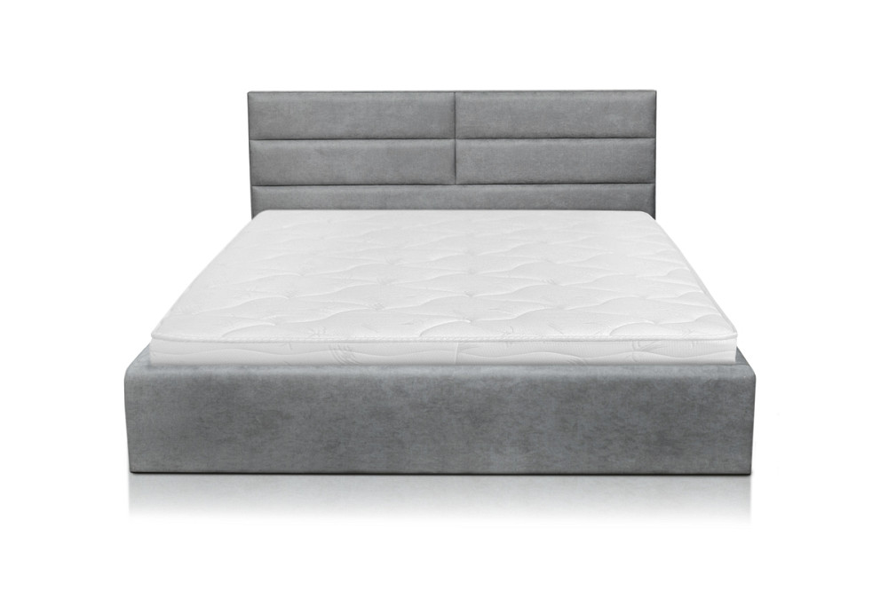 Ліжко Дюна 1600*2000 с п/м Аляска 05 сірий Днепр - изображение 2