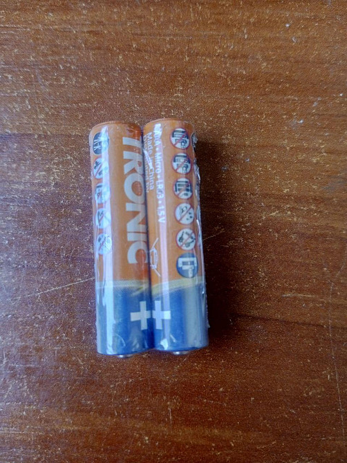 Щелочные батарейки TRONIC AAА LR6 1.5V, 2 шт Полтава - изображение 1