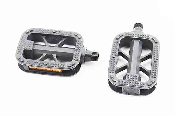 Педалі CHILD 9/16" (90x65x20mm) пластикові, чорні (без підшипників) Київ