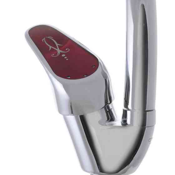 Кухонный смеситель Cron Magic 777 с красной ручкой CR0117 Харьков