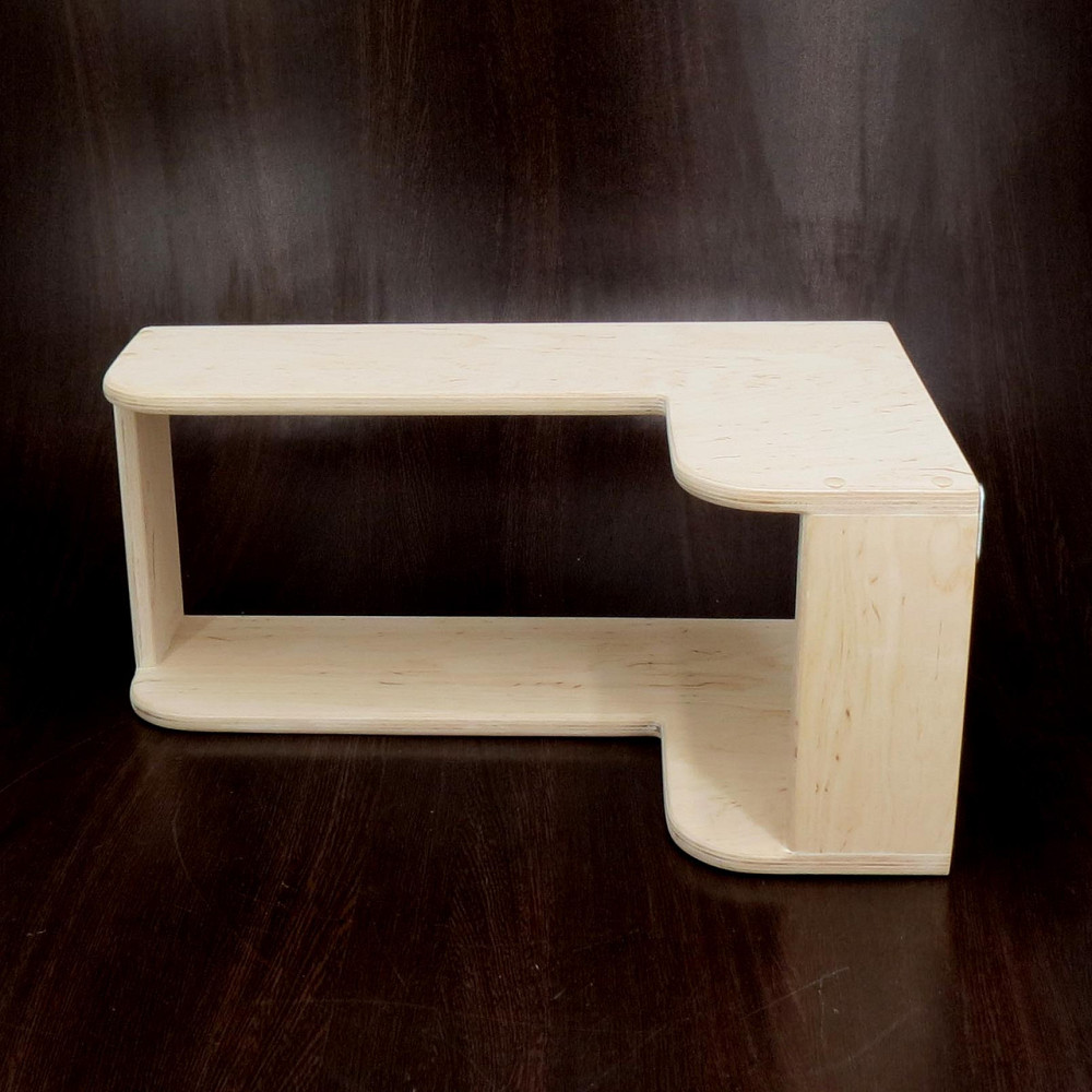 Кутова настінна полиця "Бараона ліва" бланже Миколаїв - фото 4