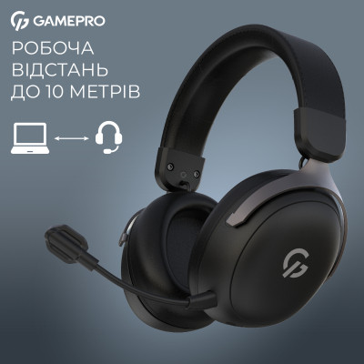 Навушники GamePro Asgard Freya Pro Wireless Black (HSW201B) Вінниця - фото 3