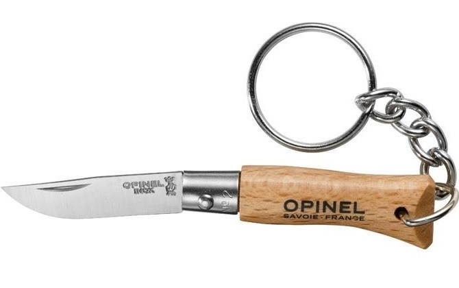 Універсальний Складаний Ніж - брелок Opinel (Опінель) No.2 "Brelok" (000065) Нержавіюча сталь Нововолинськ - фото 2