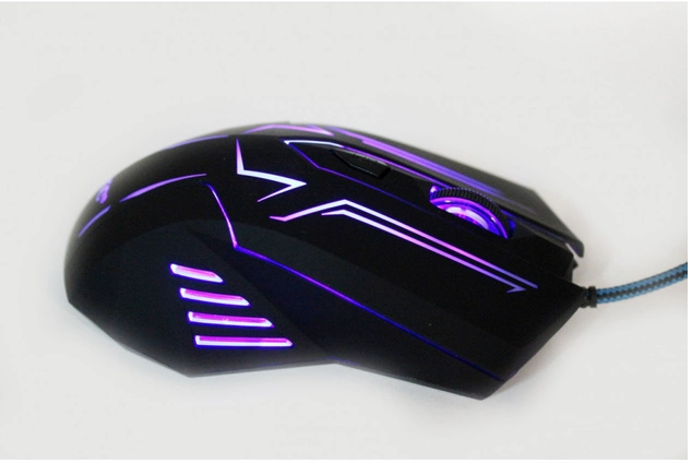 Клавіатура ігрова з підсвічуванням та мишкою UKC M 710 black 4958 pr Одеса - фото 10