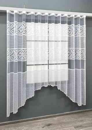 Кухонная арка VR-Textil № 000к жаккард белый 300х185 см (51-259) Киев