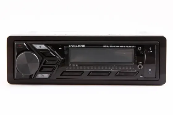 Автомагнітола Cyclone MP-1093 RGB BT/USB+USB Charge/MicroSD/ISO/доп. розєм /ПДУ/Eway Link Вінниця