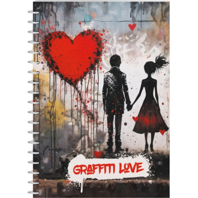 Блокнот Economix А5 пластикова обкладинка, спіраль, 80 аркушів, клітинка (E21957-02) Вінниця - фото 1