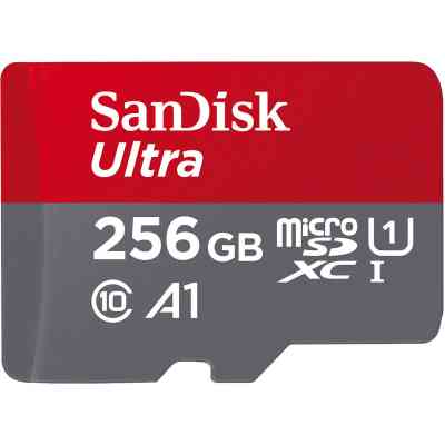 Карта памяти SanDisk 256GB microSDXC class 10 UHS-I Ultra (SDSQUAC-256G-GN6MA) Винница