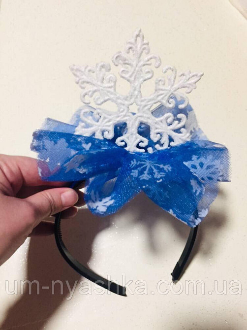 Обруч ободок Снежинка Кривой Рог - изображение 2