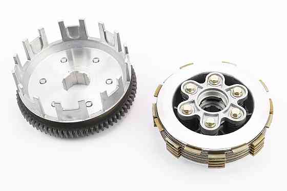Зчеплення, маховик в зборі (6 болтів, маховик 73 зуб.) ZUBR/F5 Киев