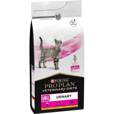 Сухой корм для кошек Purina Pro Plan Veterinary Diets UR Urinary при мочекаменной болезни 1.5 кг (7613035160552) Винница - изображение 6