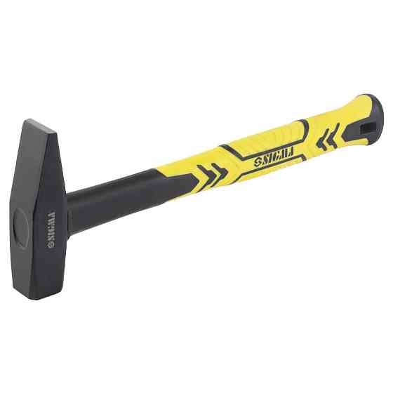 Sigma Молоток 500г слесарный фиберглассовая рукоятка SIGMA (4316051) Коломия