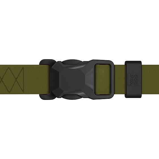 Шлея для собак водостійка анатомічна Н-подібна WAUDOG Magnet з QR-паспортом, магнітна пряжка-фастекс, L, Ш 25 мм, А 50-85 см, В 61-100 см, хакі Київ