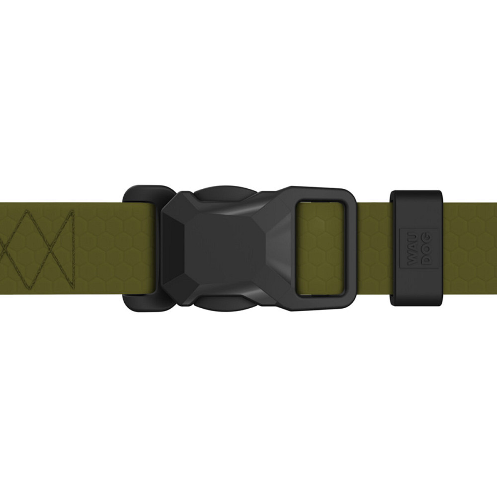 Шлей для собак водостойкий анатомический Н-образный WAUDOG Magnet с QR-паспортом, магнитная пряжка-фастекс, L, Ш 25 мм, А 50-85 см, В 61-100 см, хаки Киев - изображение 3