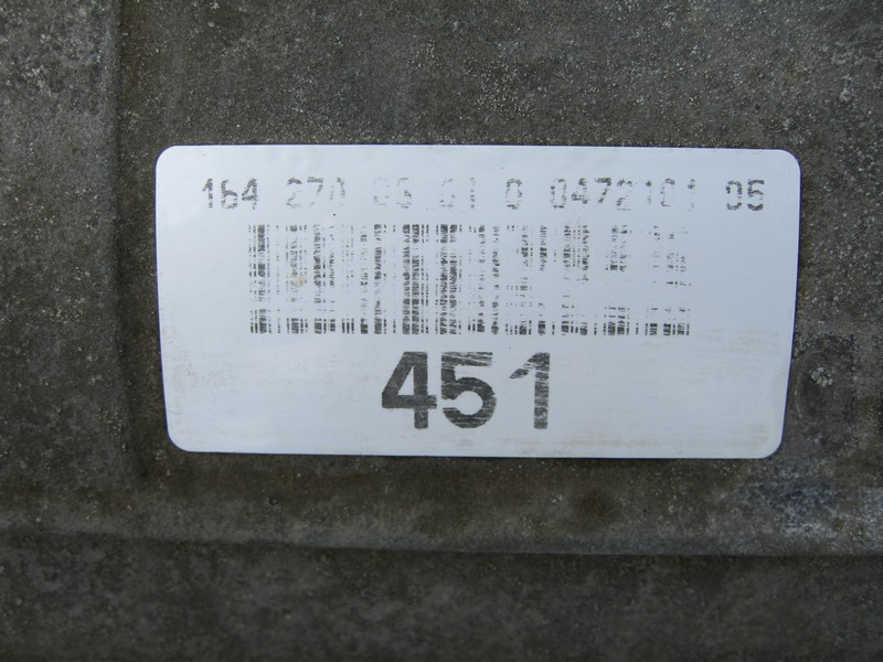 Mercedes-Benz  A1642701601 7-ст АКПП 722.902 при двигуні M642 V6 3.0 cdi ML W164 GL X164 R-Class W251 Одесса - изображение 5