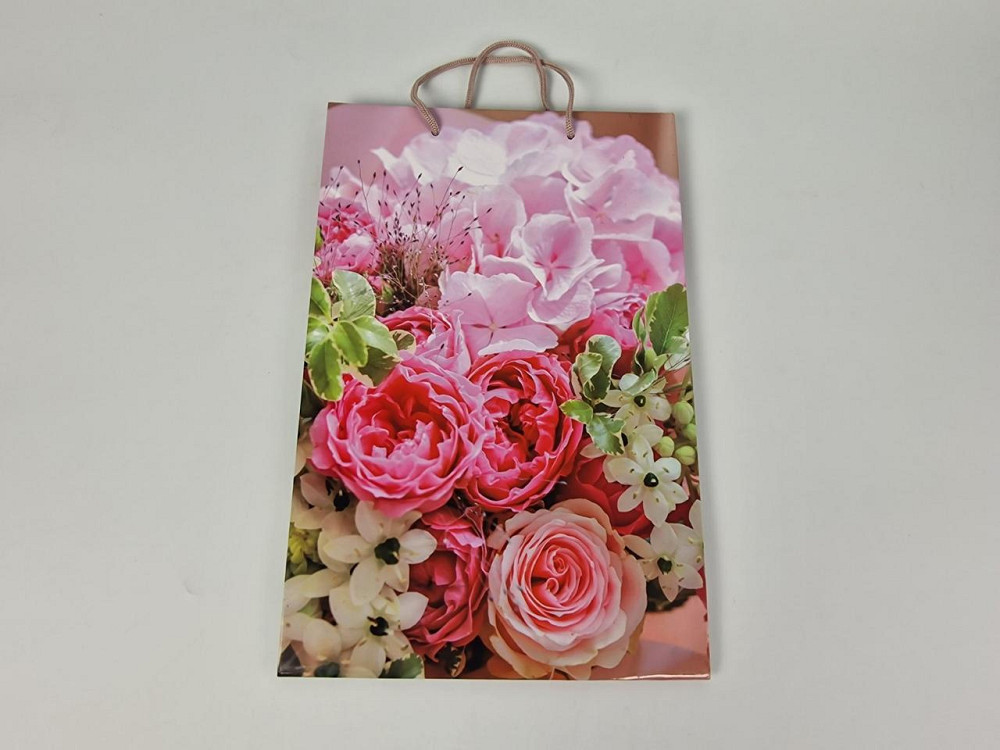 Большой бумажный пакет вертикальный  25/37/8(артBV-020) (12 шт) Харьков - изображение 2