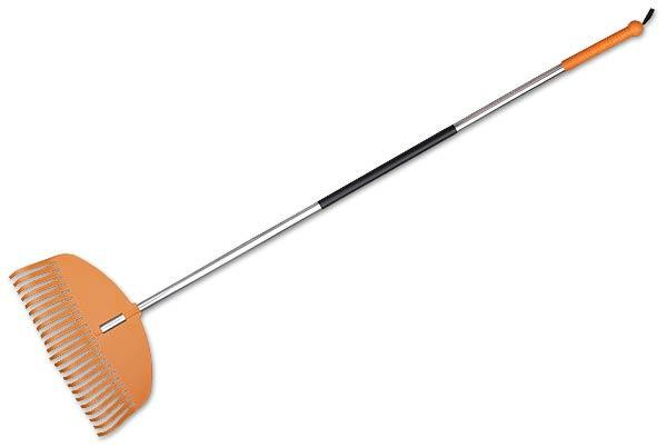Грабли для газона с алиминивой ручкой 49см Bradas, Польша Киев - изображение 1