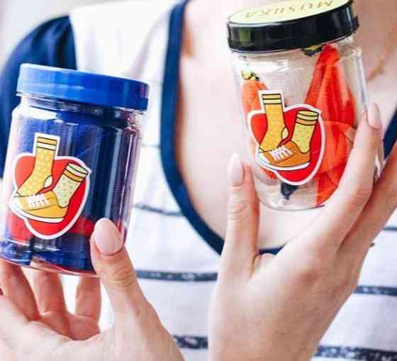 Подарункова баночка Mushka на одну пару Вінниця