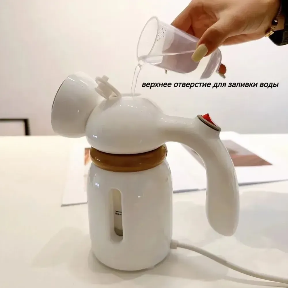 Ручной отпариватель 150мл вертикальный MD2102 800W / пароочиститель для одежды Коломия - фото 5